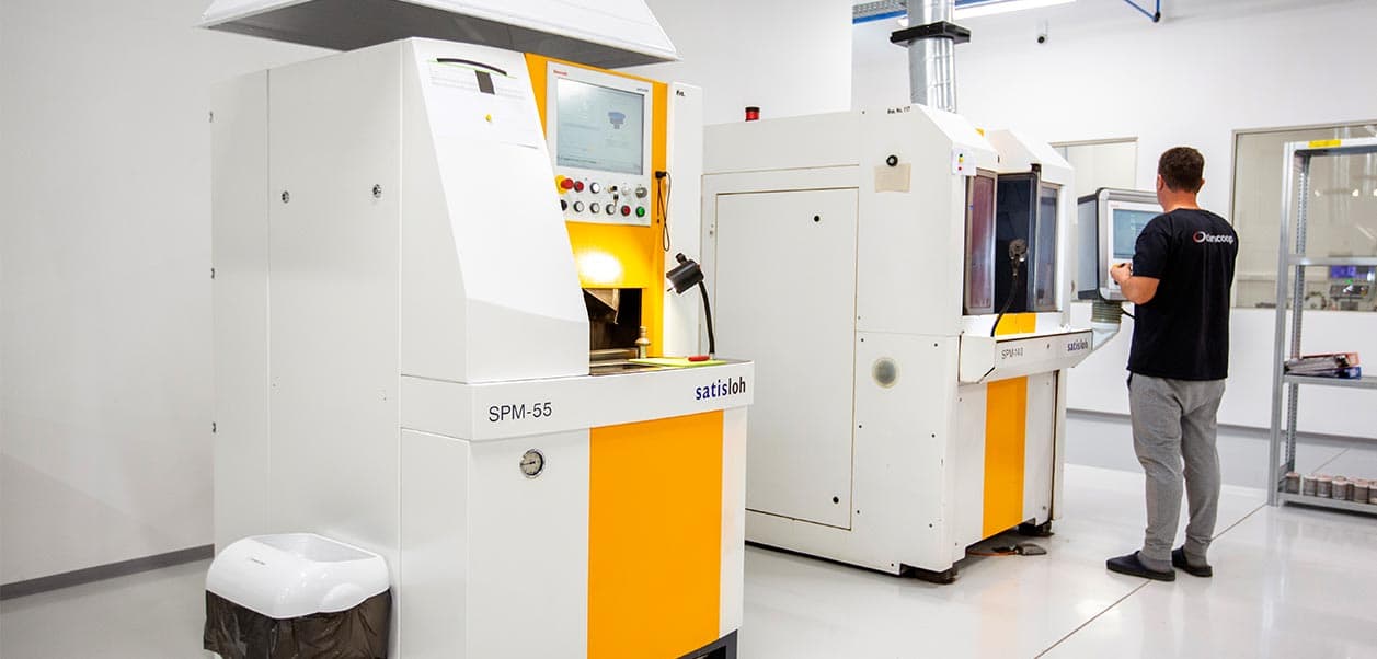 Satisloh SPM-55 and SPM-140 CNC spherical lens grinding machines